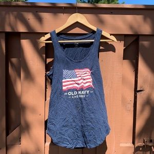 Old Navy - 2017 Fourth of July Racerback Tank Top